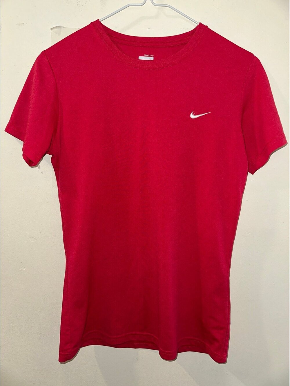 Nike drifit shirt dark pink size small